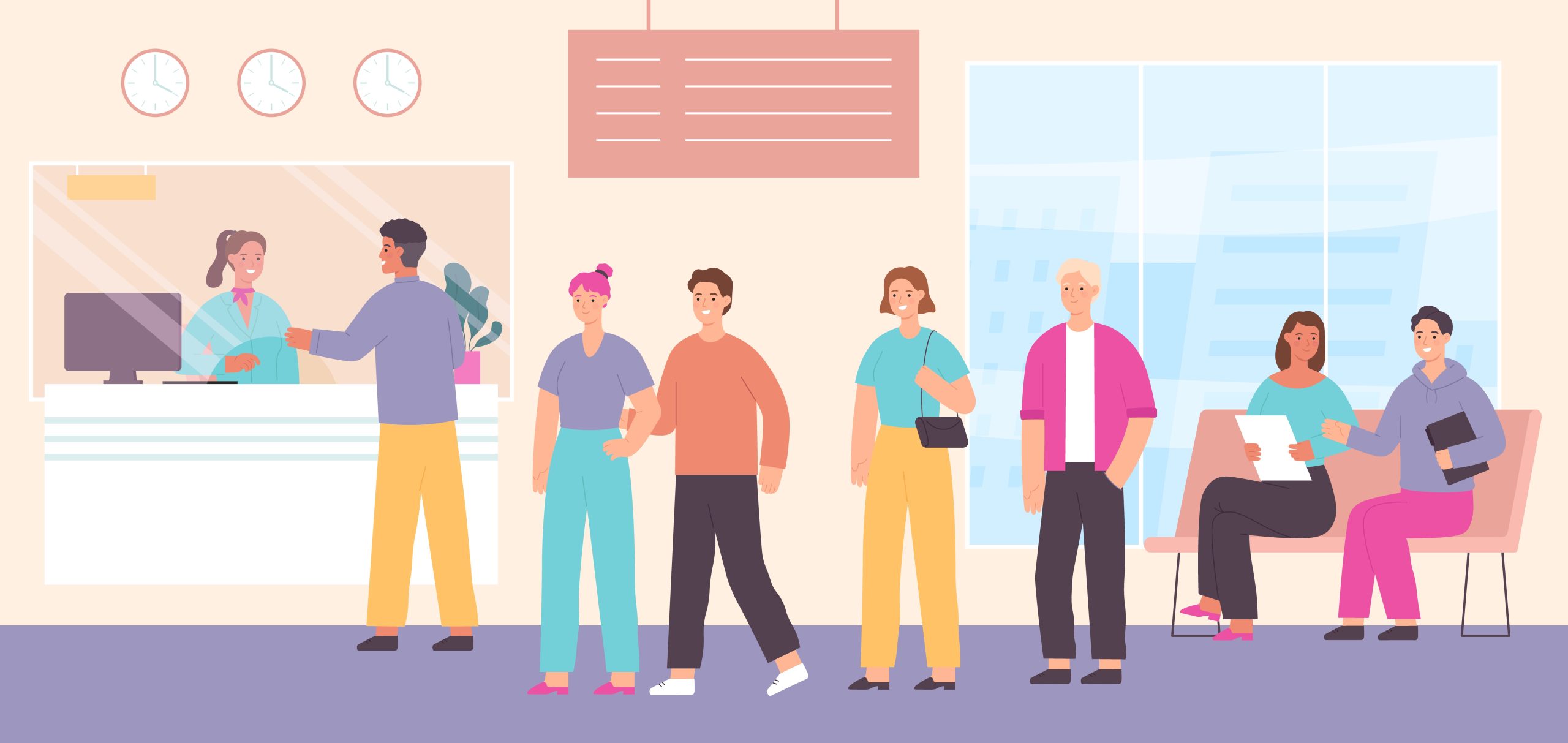 Digital queue management system reduces patient wait times and improves service